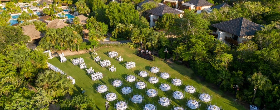 isla lawn fairmont mayakoba events and meetings